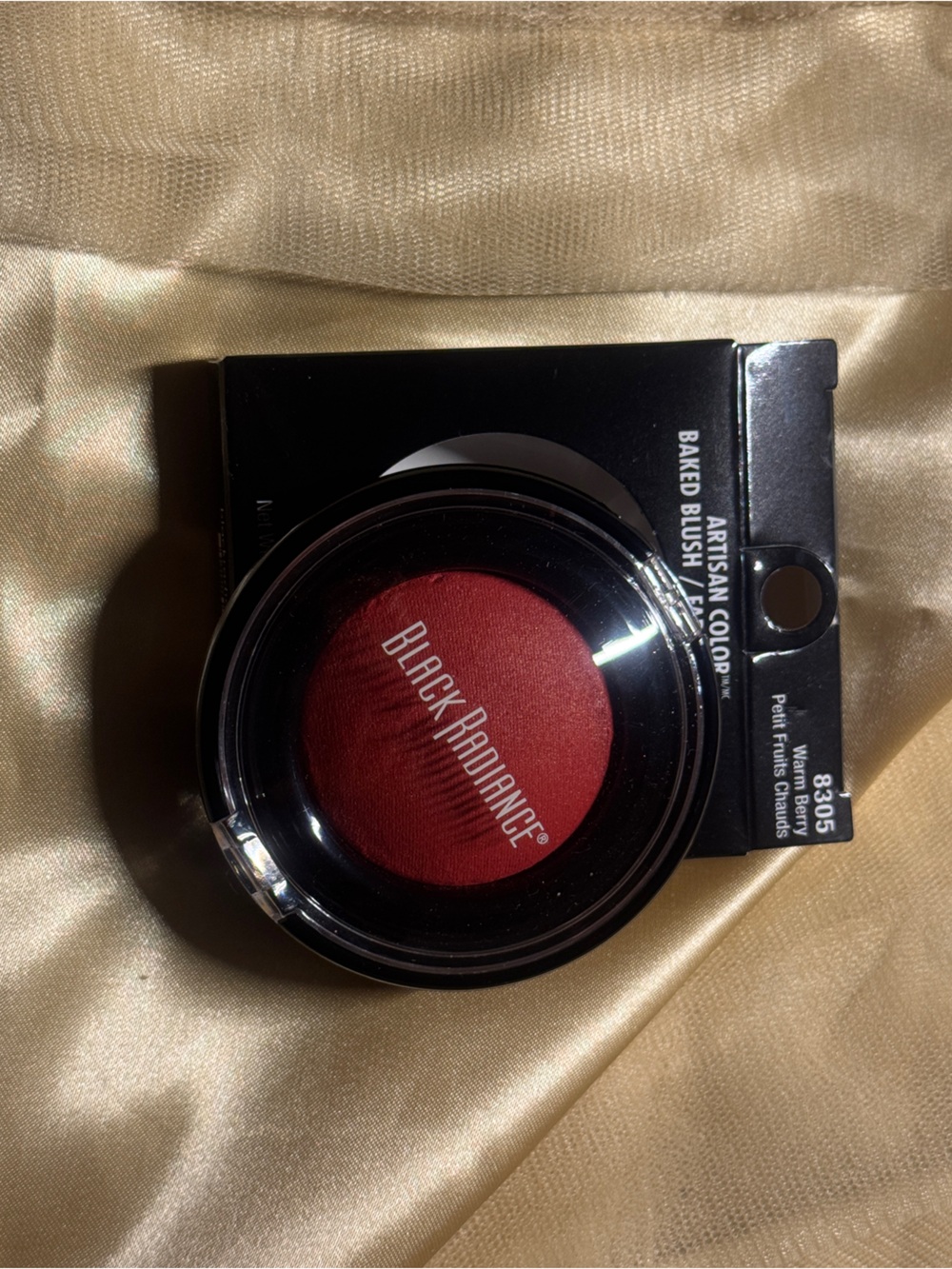 Black Radiance True Rred Warm Berry Bakes Powder Blush Brand New in Box